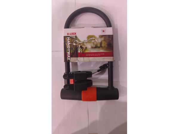 Lock UL-816N U-Lock W/BL-768 BR.W/Key Wheels Bikes