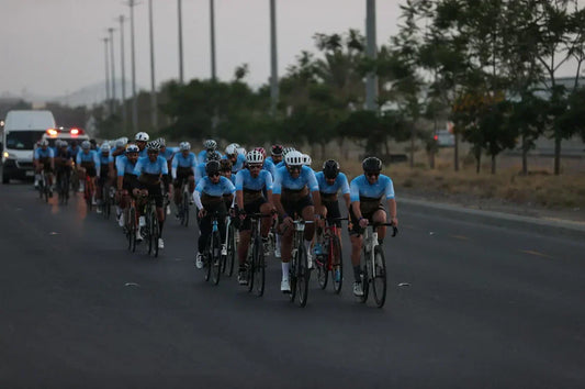 What Does a Saudi Cyclist Do First Thing in the Morning