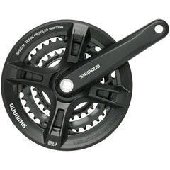 Crankset with Chainguard 28/38/48t Shimano Altus M171 170mm