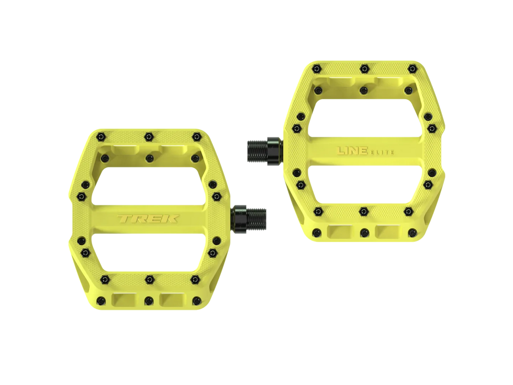 Trek Line Elite Flat Pedal Set - Durable & Secure Performance Trek Line Elite Flat Pedal Set - Durable & Secure Performance