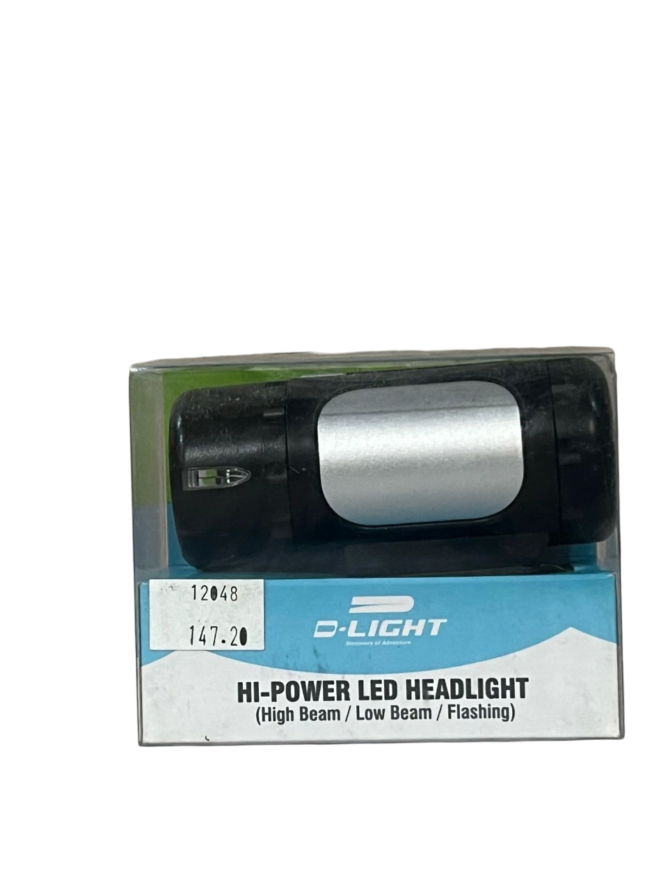 Light Front HI-POWER Headlight W/Batteries
