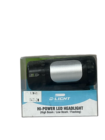 Light Front HI-POWER Headlight W/Batteries
