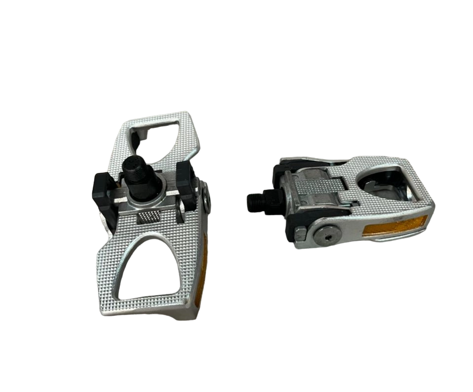 Pedale route automatique fpd alu sur roulement noir avec Pedale route automatique fpd alu sur roulement noir avec