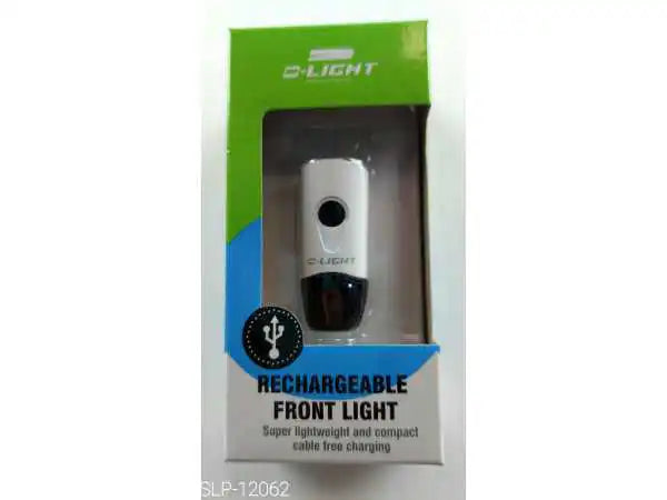 CG-214W Front Rechargeable Bicycle Light - You Will Be Visible and Safe