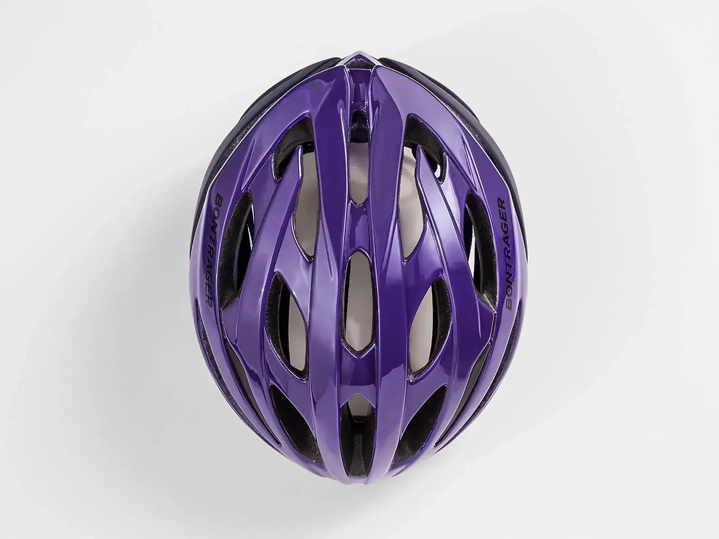 Purple bike top helmet ladies